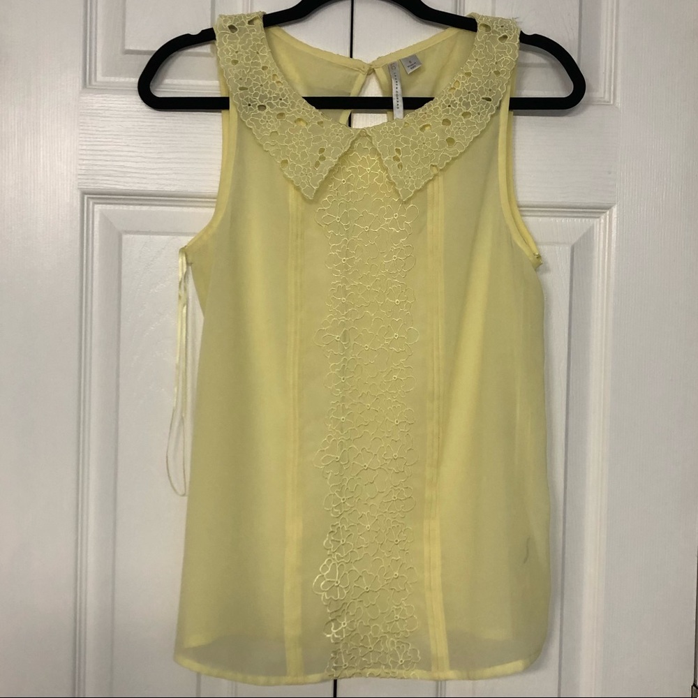 Lauren Conrad Keyhole Tank Blouse